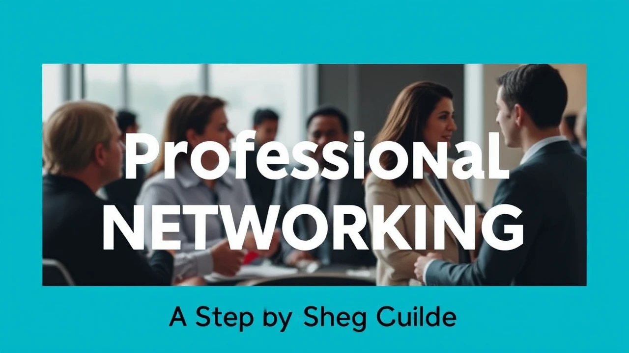 Mastering the Skill of Professional Networking: A Step-by-Step Guide