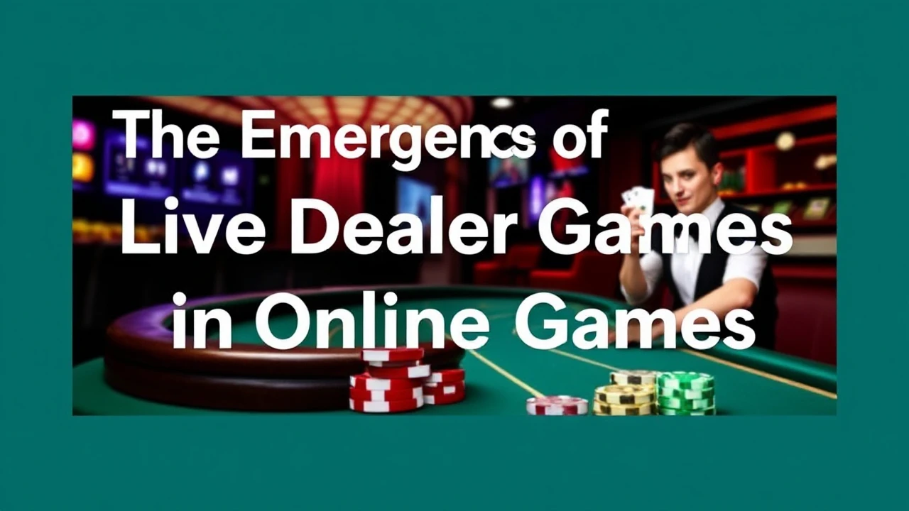 The Emergence of Live Dealer Games in Online Casinos
