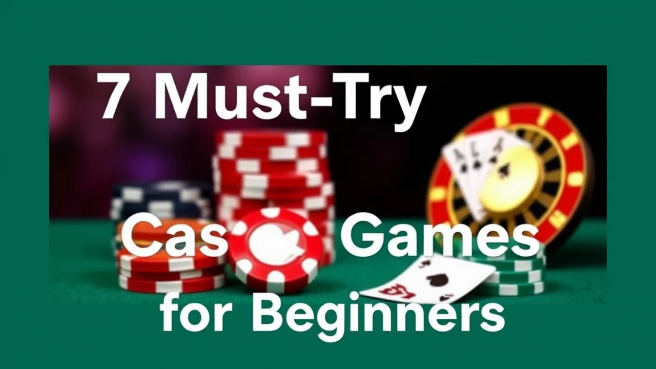 A Comprehensive Overview to 7 Must-Try Casino Games for Beginners