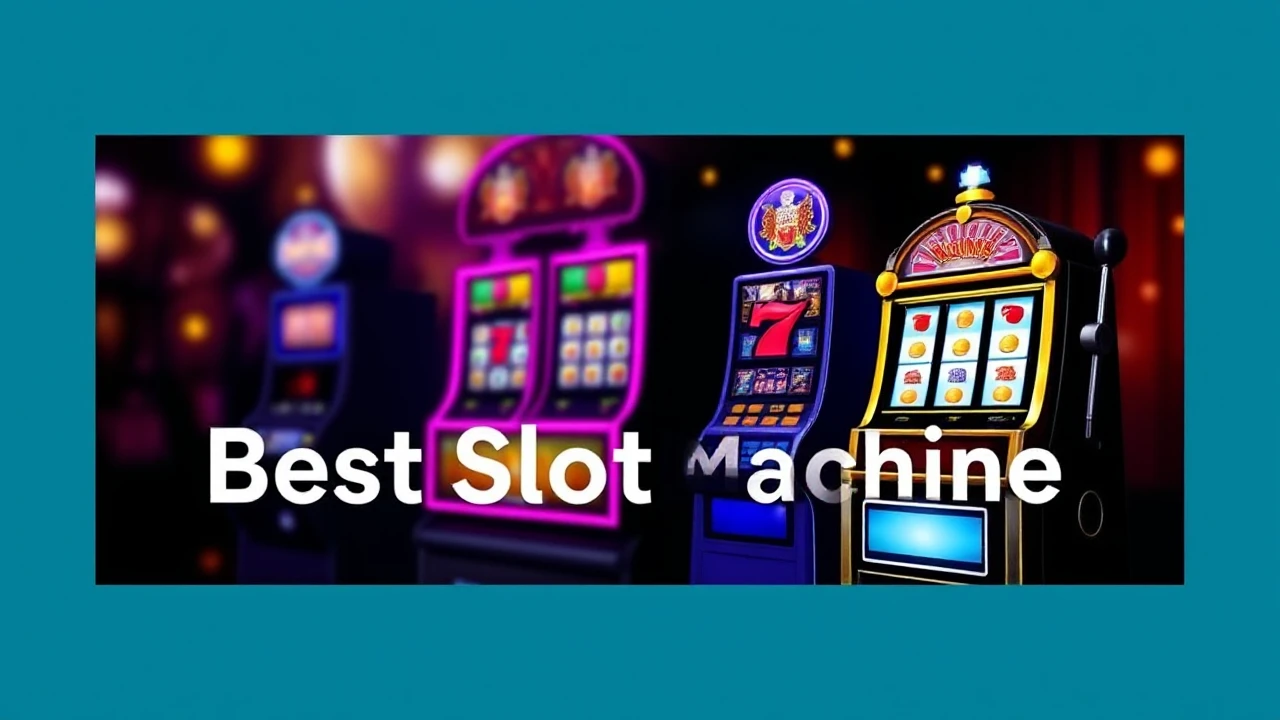 The Definitive Handbook for Choosing the Best Slot Machine