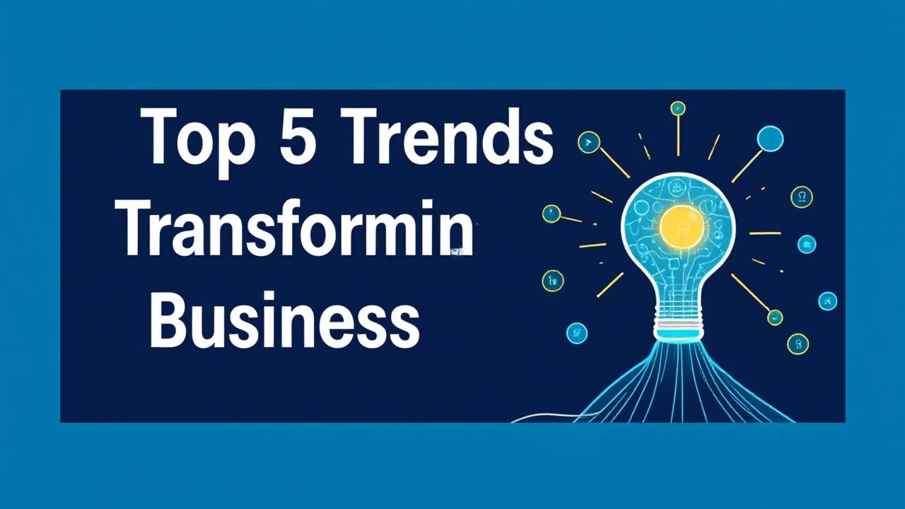 Investigating the Top 5 Trends Transforming the Future of Business Innovation