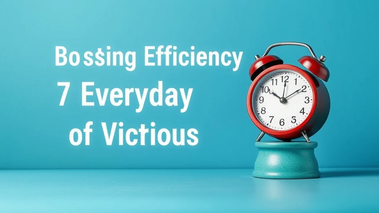 Boosting Efficiency: 7 Everyday Habits of Victorious Individuals