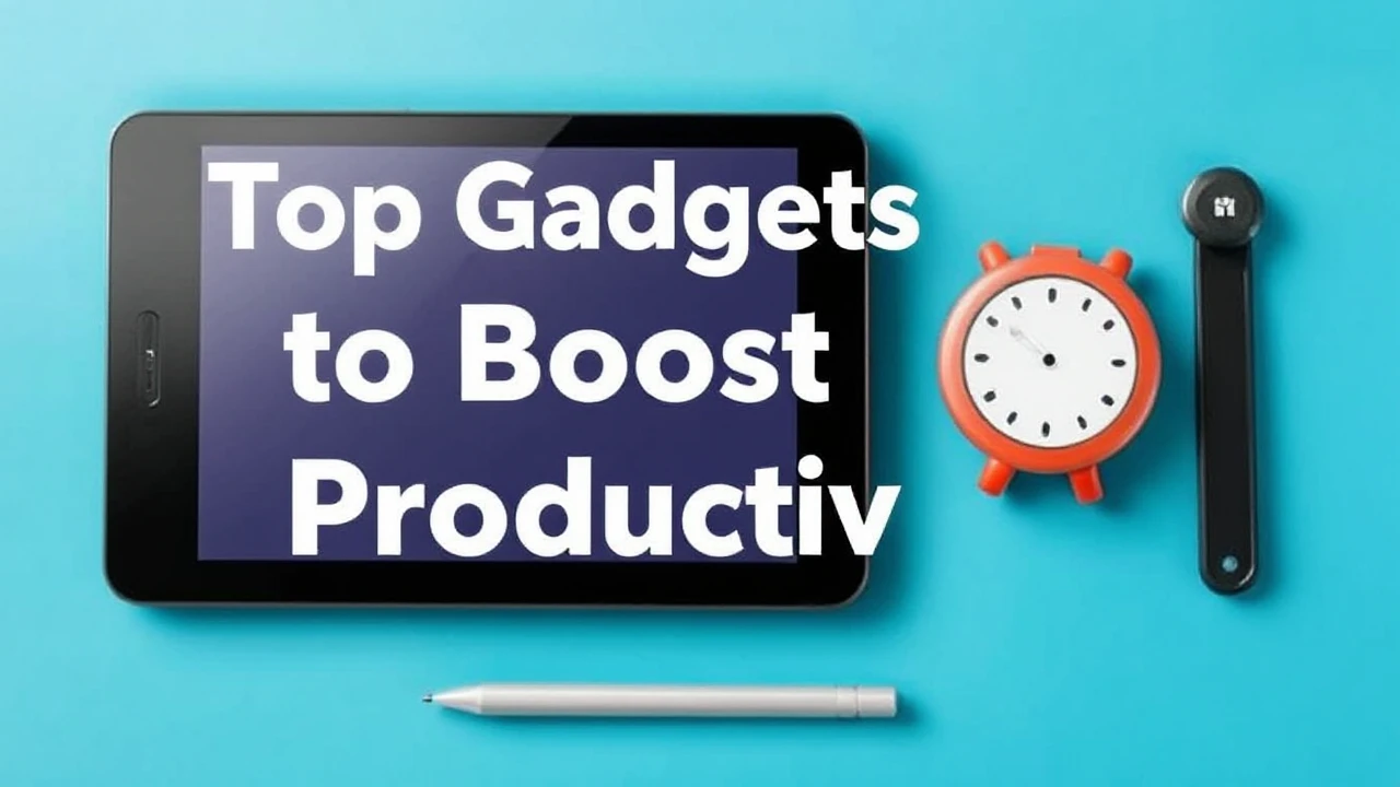 Top Gadgets to Boost Your Productivity