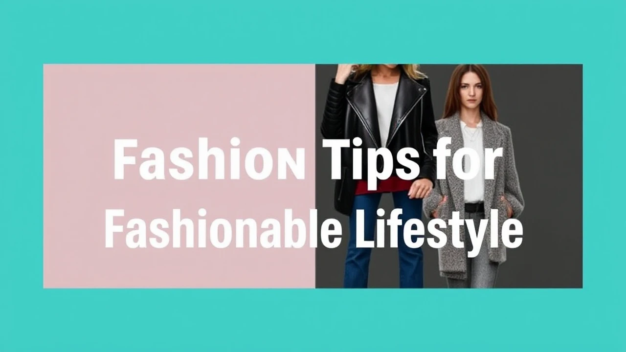 5 Trendy Fashion Tips for a Fashionable Lifestyle