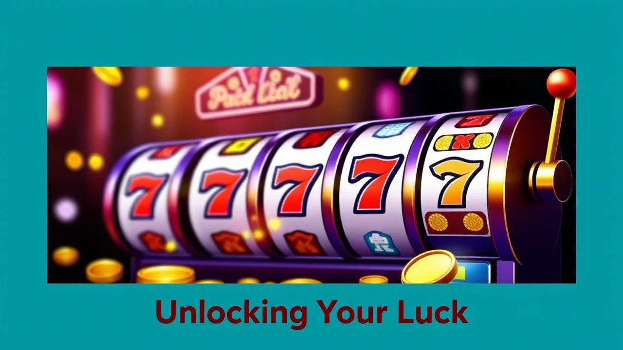 Unlocking Your Luck: Tactics for Playing Casino Slots