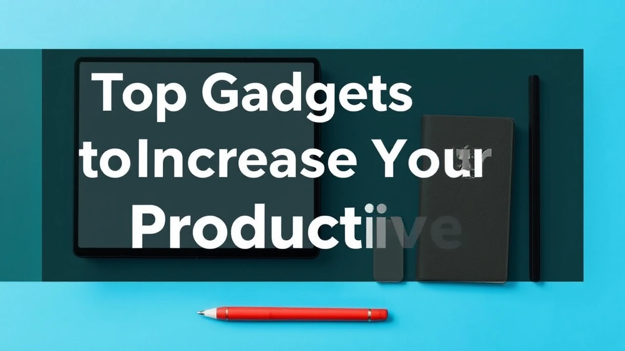 Top Gadgets to Increase Your Productivity