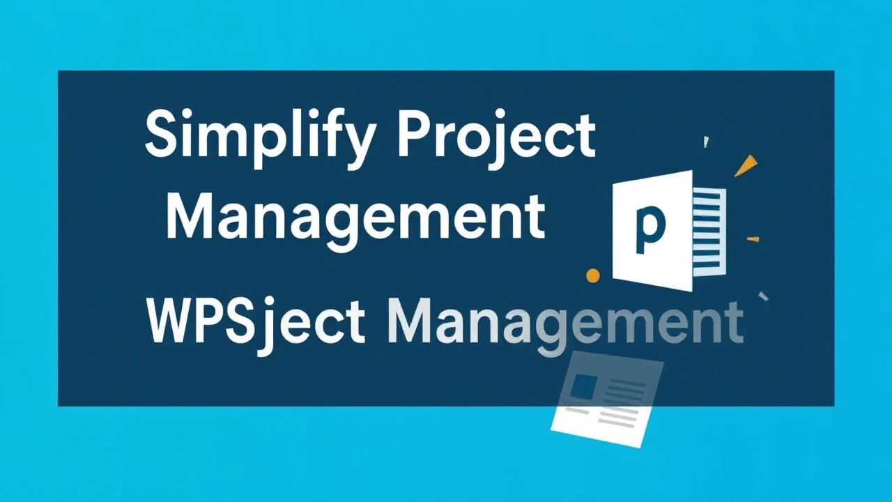 Simplify Project Management with WPS Office for Project Management