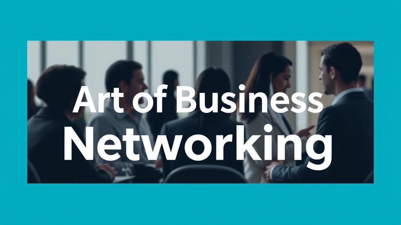 Mastering the Art of Business Networking: An In-Depth Guide