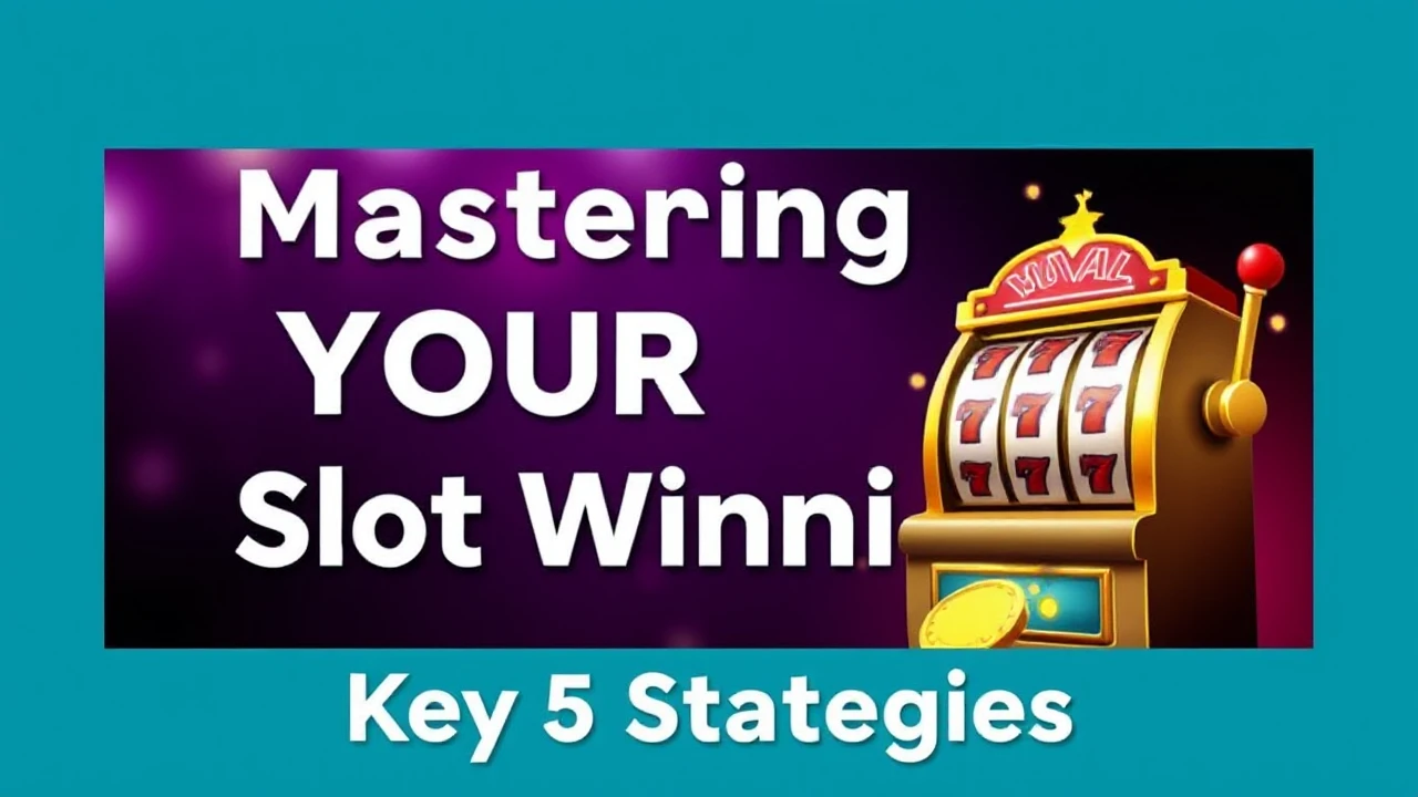 Mastering Your Slot Winnings: Key 5 Strategies