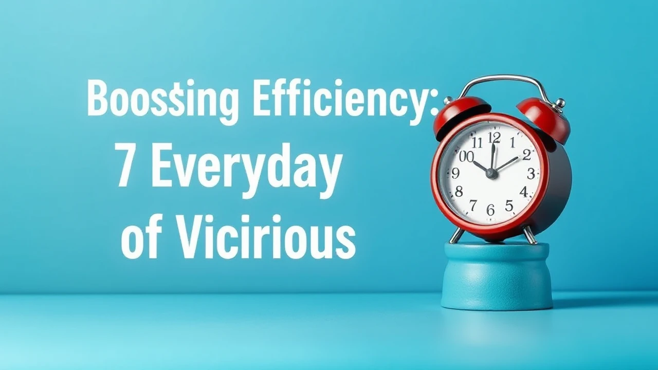 Boosting Efficiency: 7 Everyday Habits of Victorious People