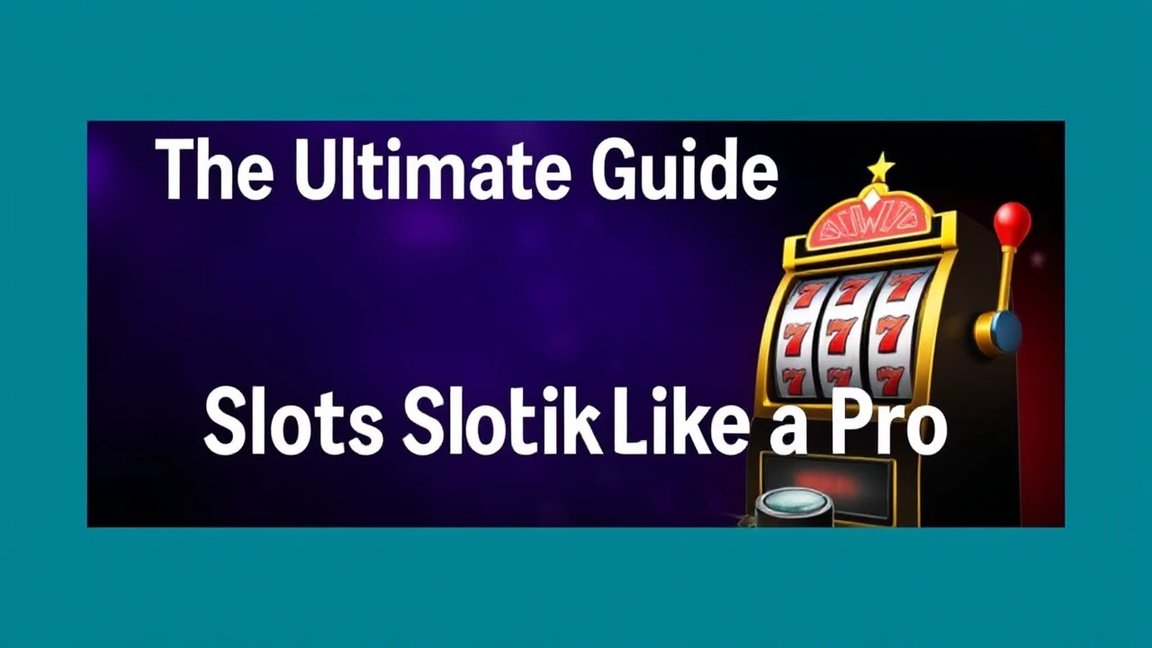 The Ultimate Guide Playing Casino Slots Like a Pro