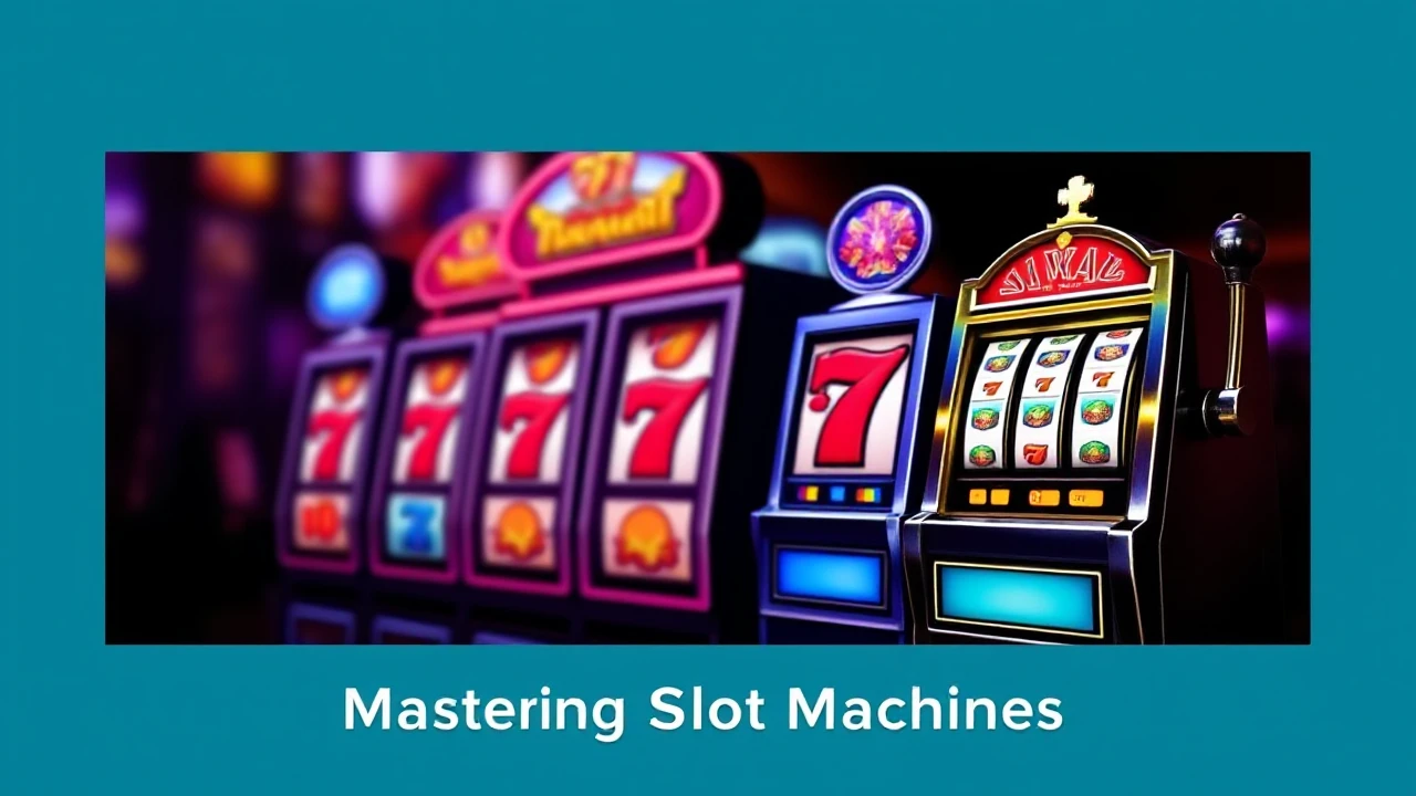 Mastering Slot Machines: Effective Strategies and Techniques