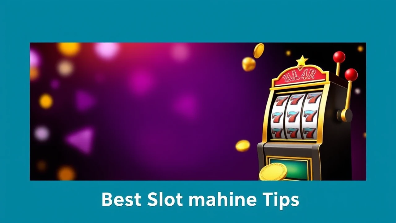 Increase Your Chances: Best Slot Machine Tips