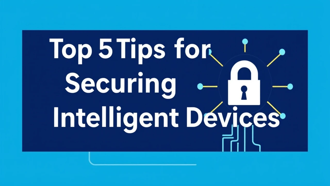 Top 5 Tips for Securing Your Intelligent Devices