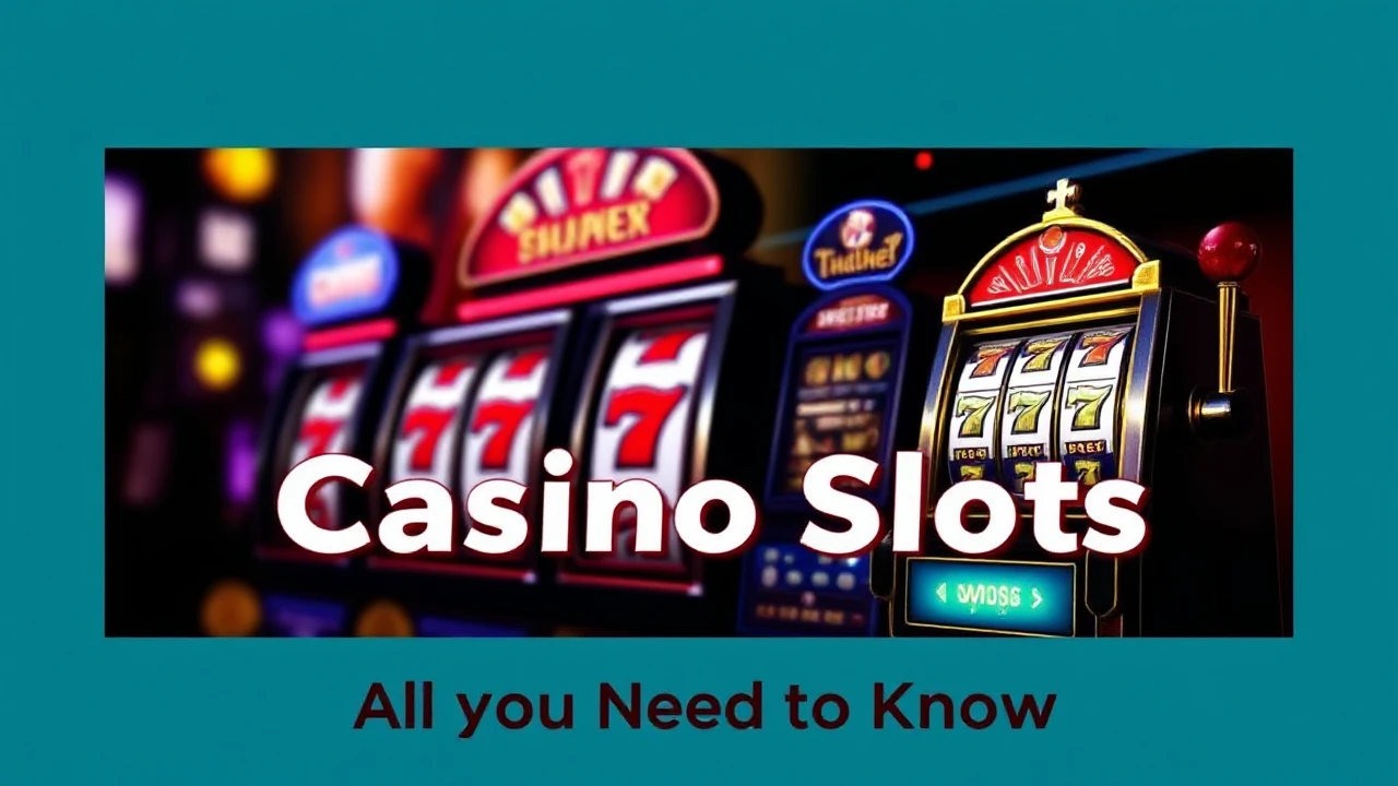 Becoming a Pro at Casino Slots: All You Need to Know