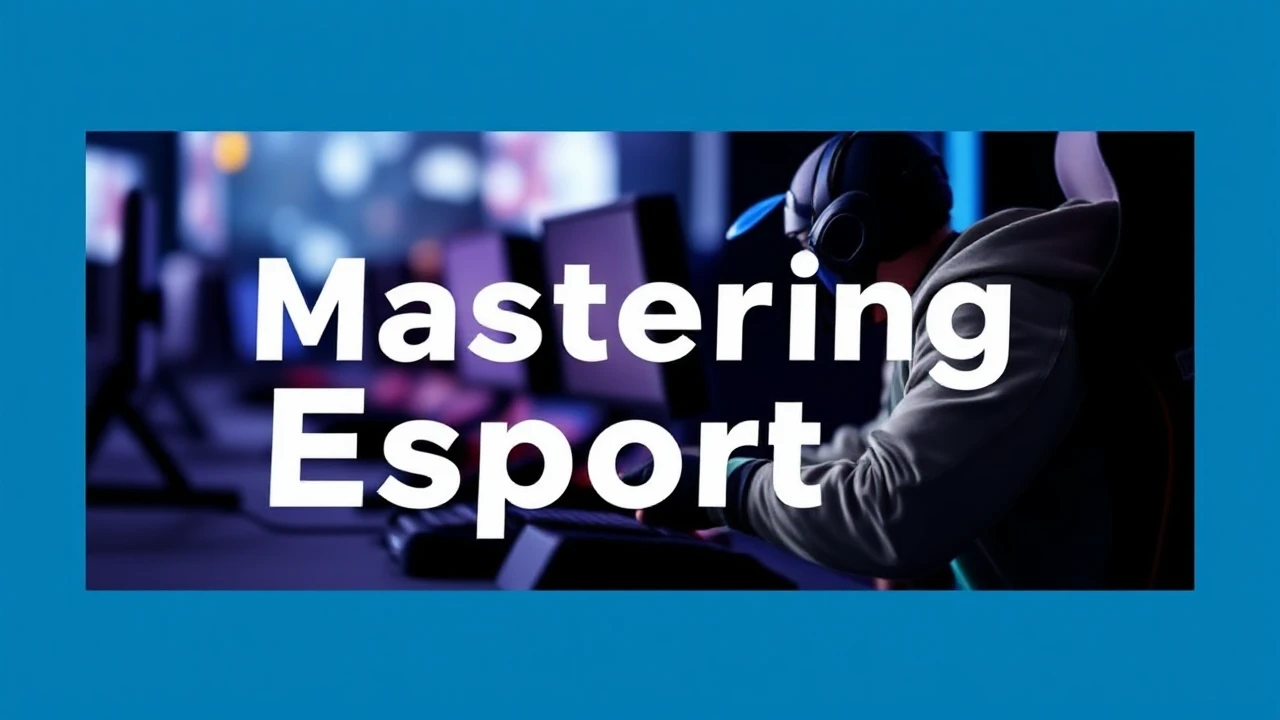 Mastering Esports: An Amateur's Guide to Competitive Gaming