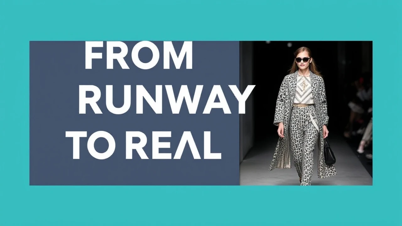 From Runway to Real Life: Styling Tips for Everyday Fashion