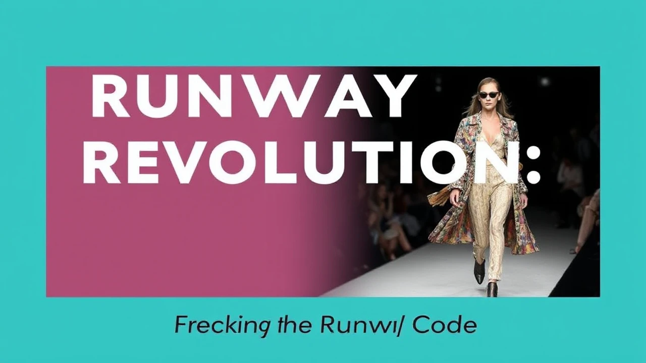 Runway Revolution: Fashion Tips for Everyday Style