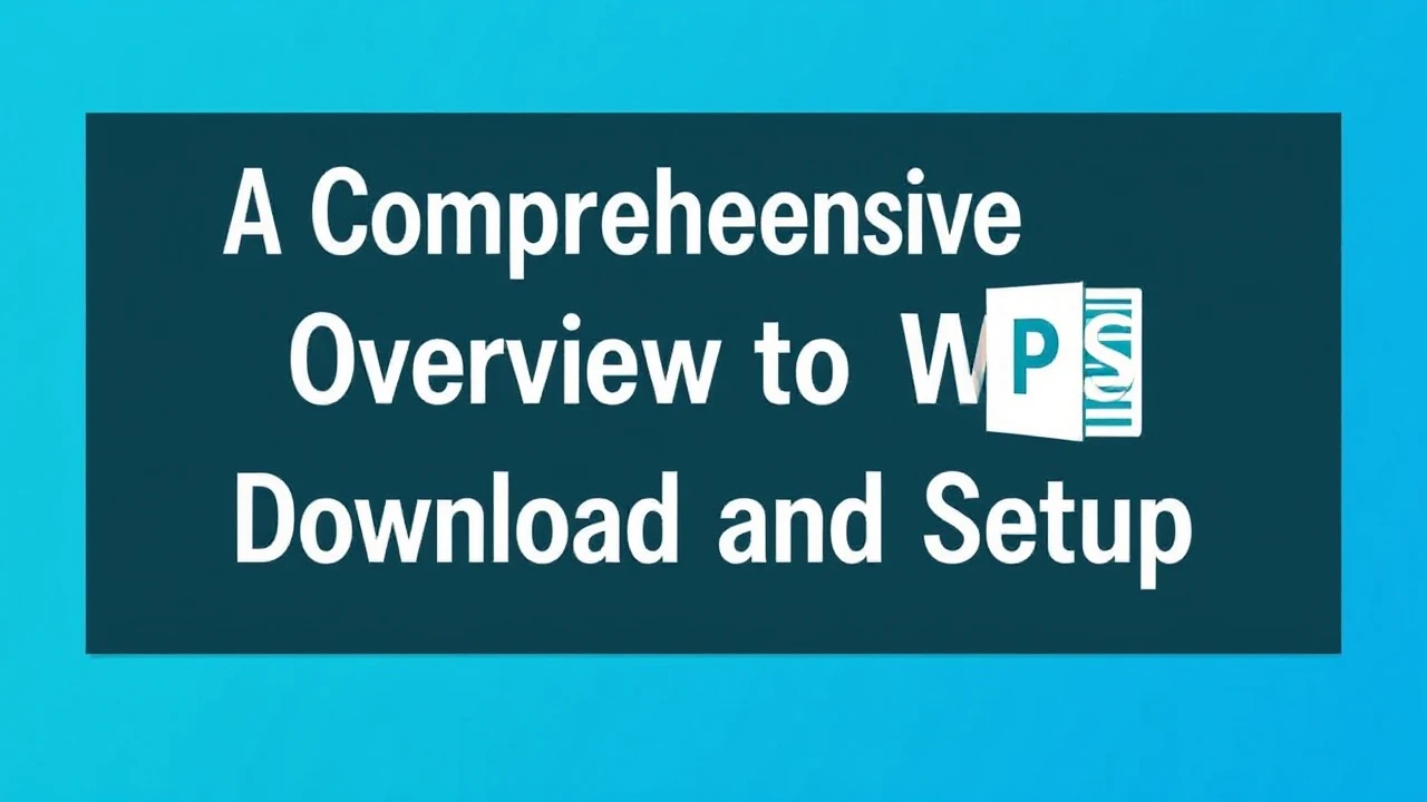 A Comprehensive Overview to WPS Download and Setup