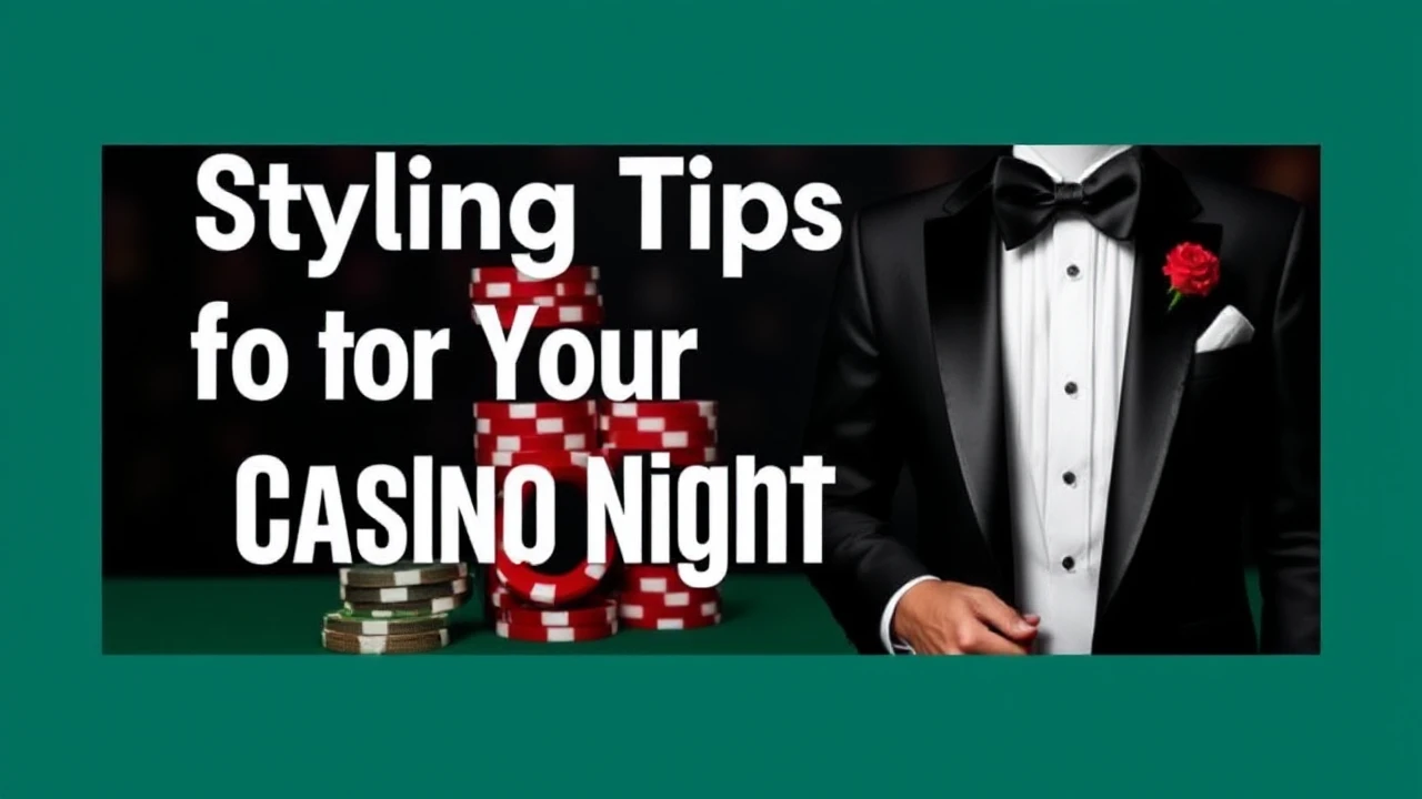 Styling Tips for Your Casino Night Outfit: Stand Out in Style!