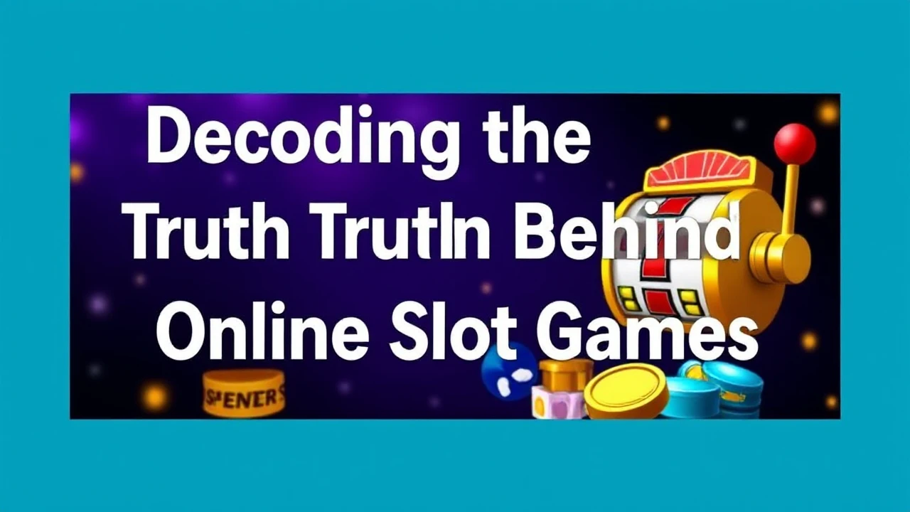 Decoding the Truth Behind Online Slot Games