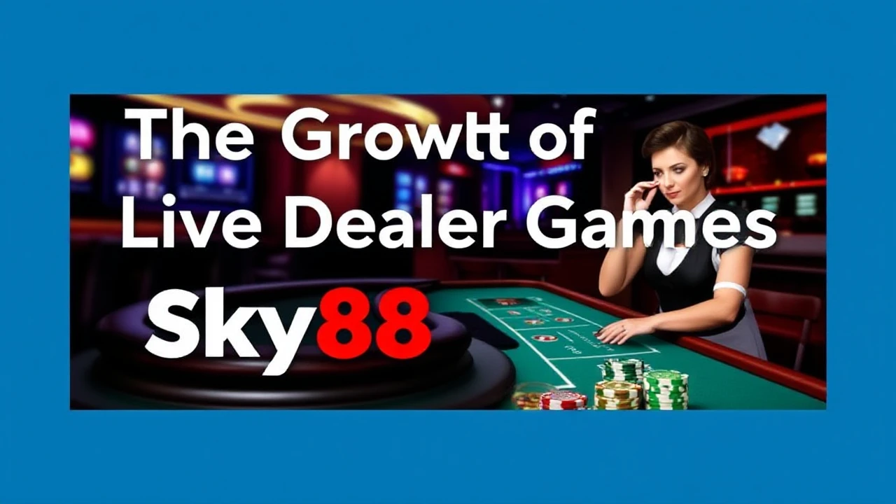 The Growth of Live Dealer Games at Sky88 Casino