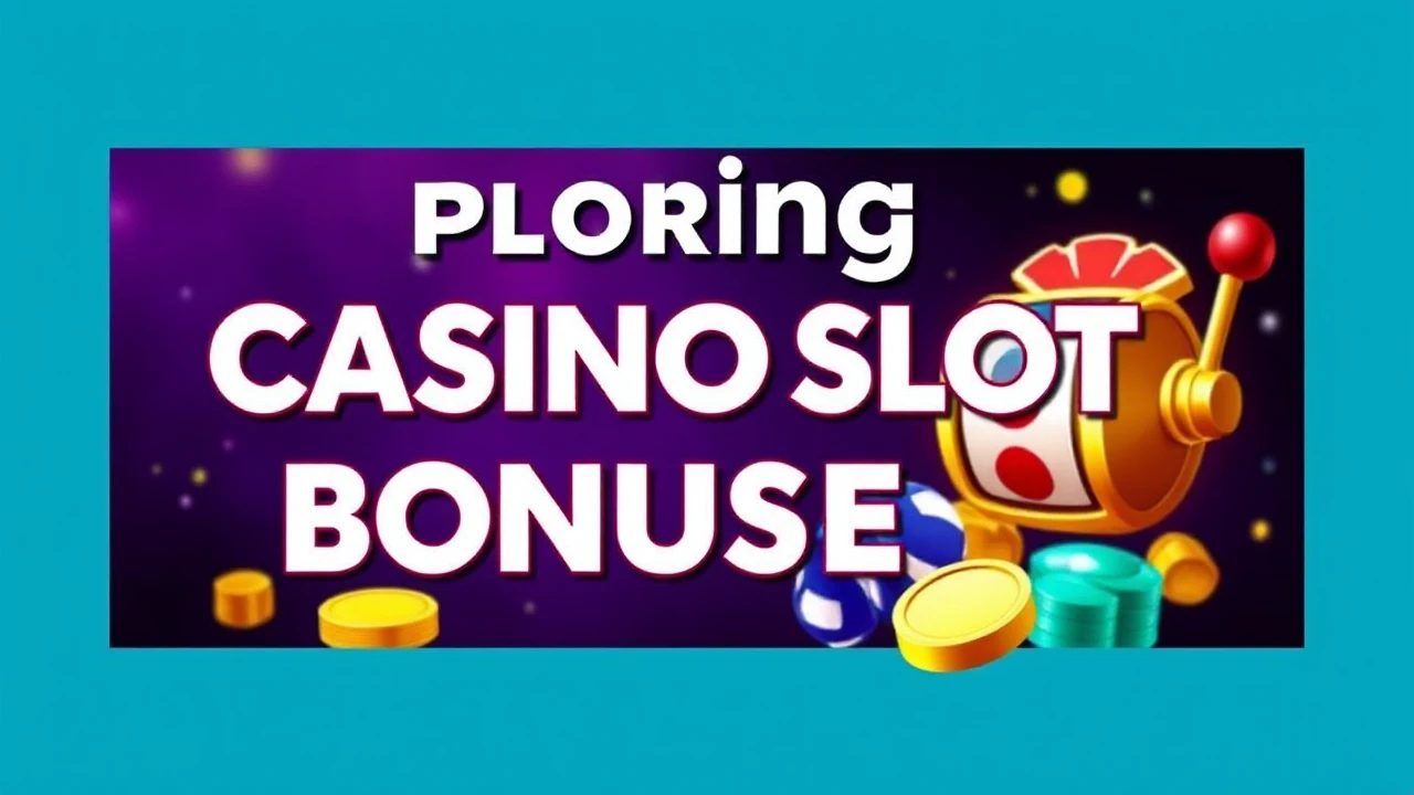 Exploring Casino Slot Bonuses: A Journey for Enthusiasts