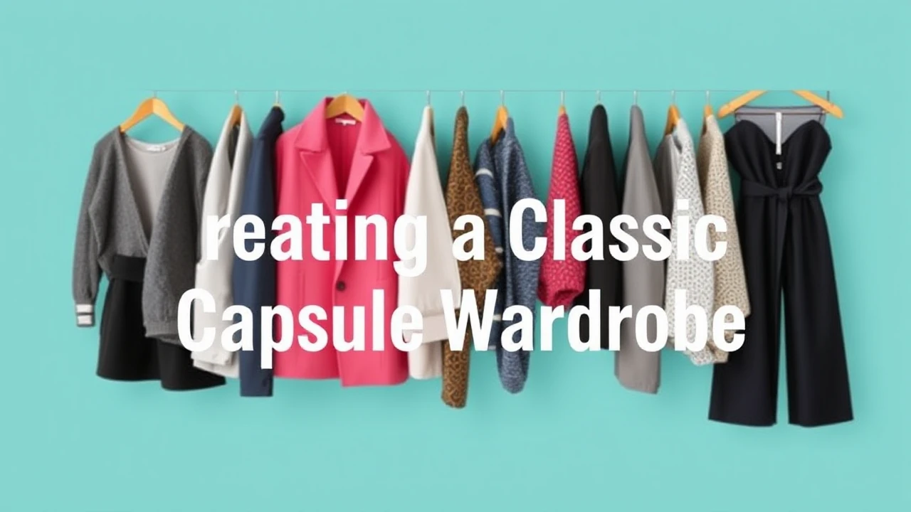 A Comprehensive Manual to Creating a Classic Capsule Wardrobe