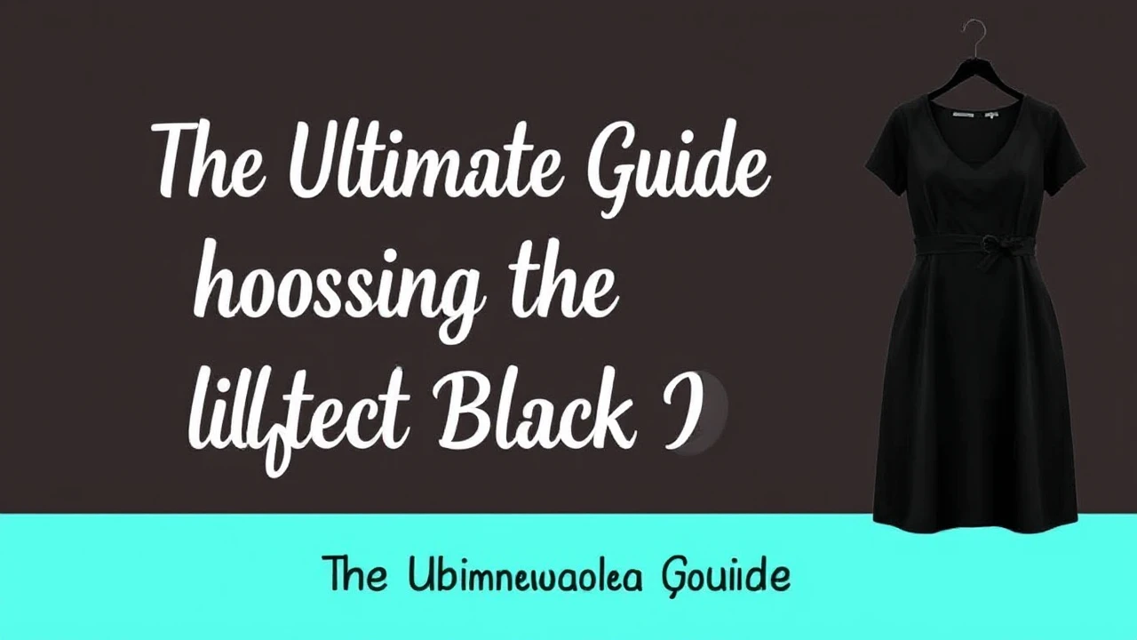 The Ultimate Guide of Choosing the Perfect Little Black Dress