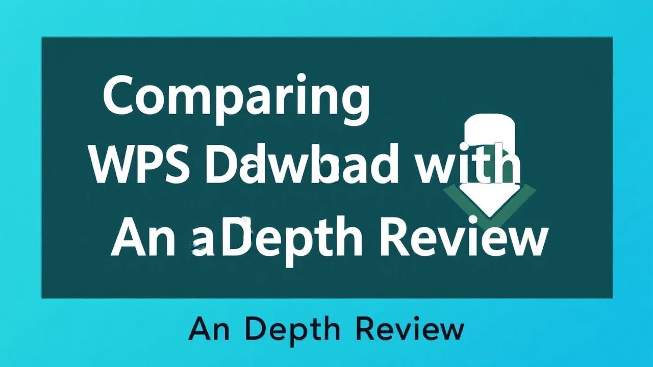 Comparing WPS Download with Competing Software: An In-Depth Review