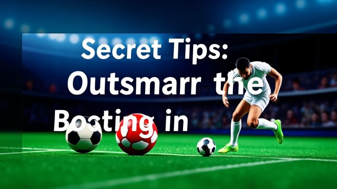 Secret Tips: Outsmart the Bookies in Betting on Sports
