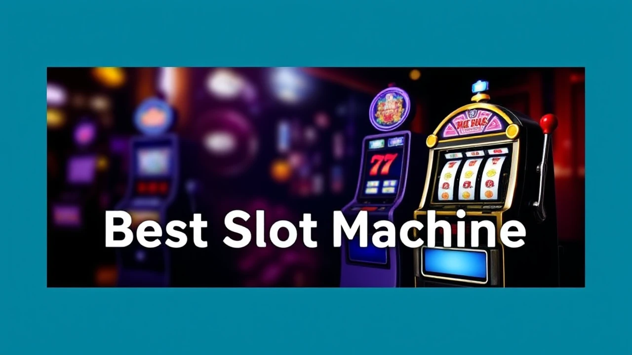 Your Go-To Handbook for Selecting the Best Slot Machine