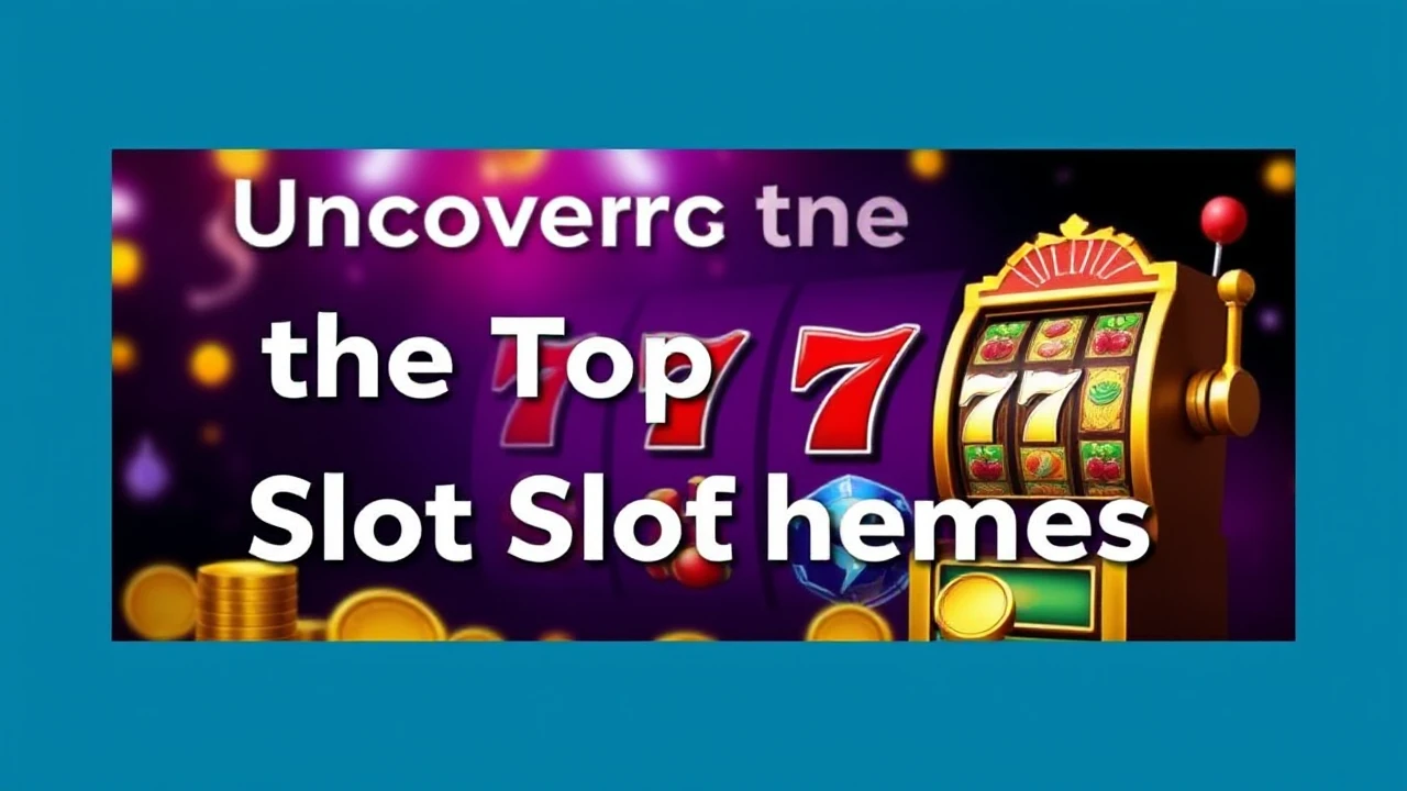 Uncovering the Top Casino Slot Themes