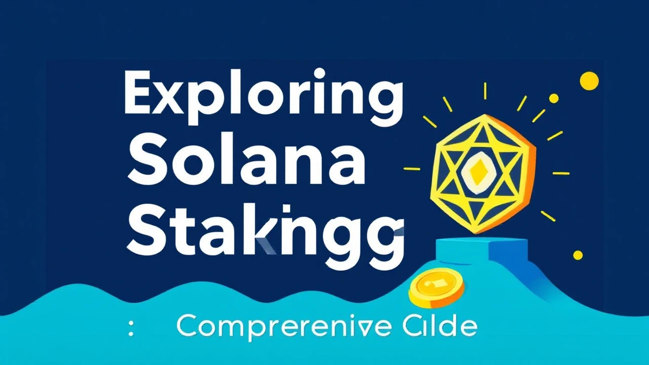 Exploring Solana Staking: A Comprehensive Guide