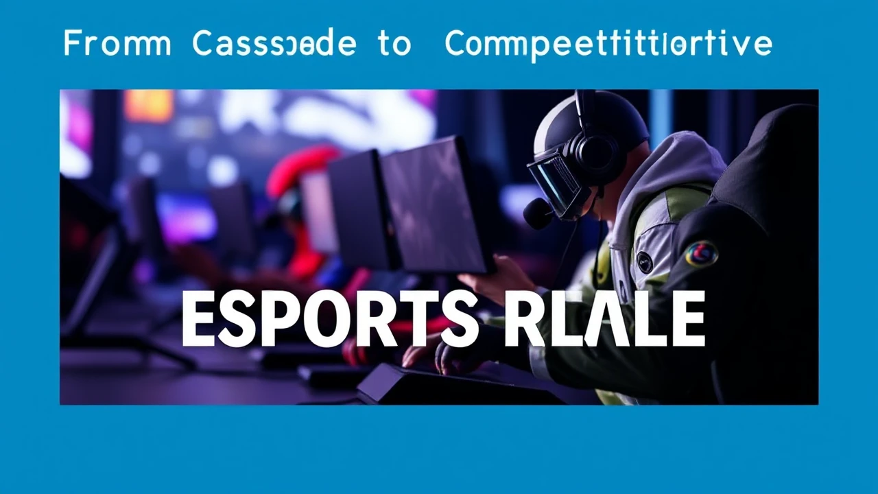 From Casual to Competitive: Embracing the Esports Realm: A Guide for Players