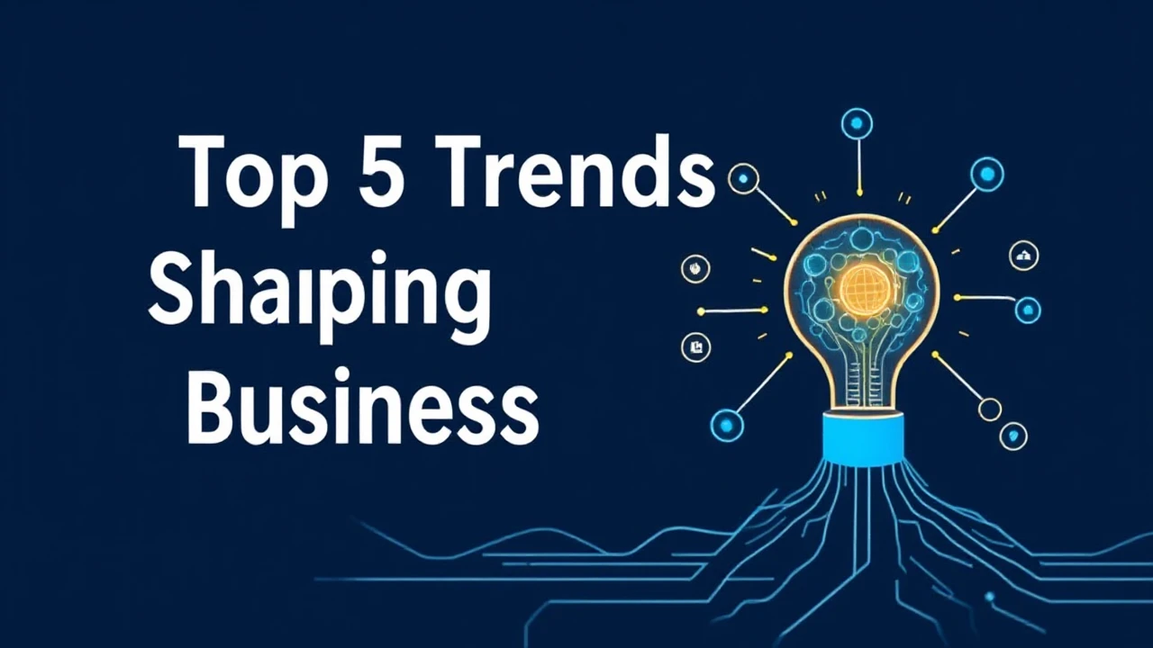 Investigating the Top 5 Trends Shaping the Future of Business Innovation