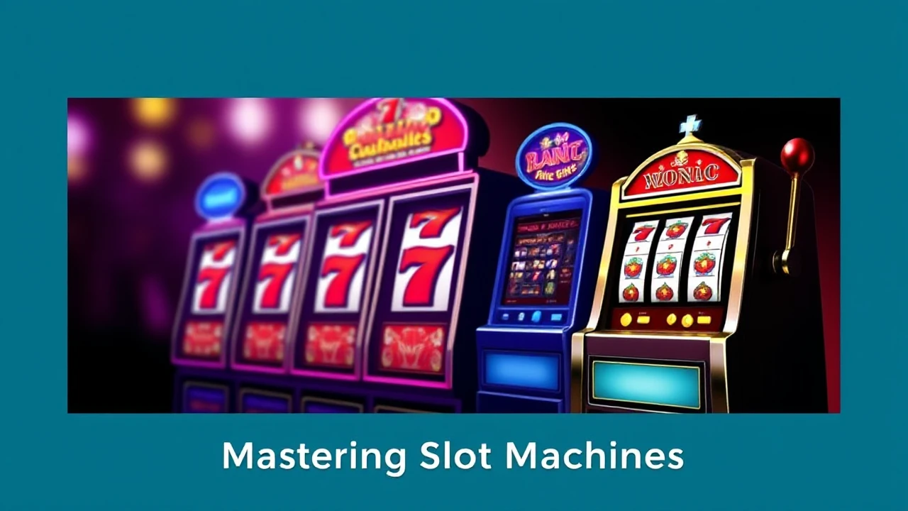 Mastering Slot Machines: Effective Strategies and Techniques