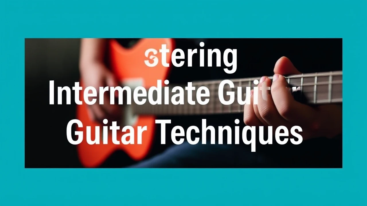 Enhance Your Abilities: Mastering Intermediate Guitar Techniques