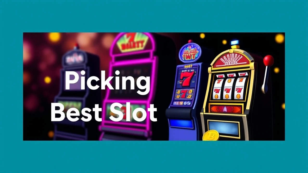 The Definitive Handbook for Picking the Best Slot Machine