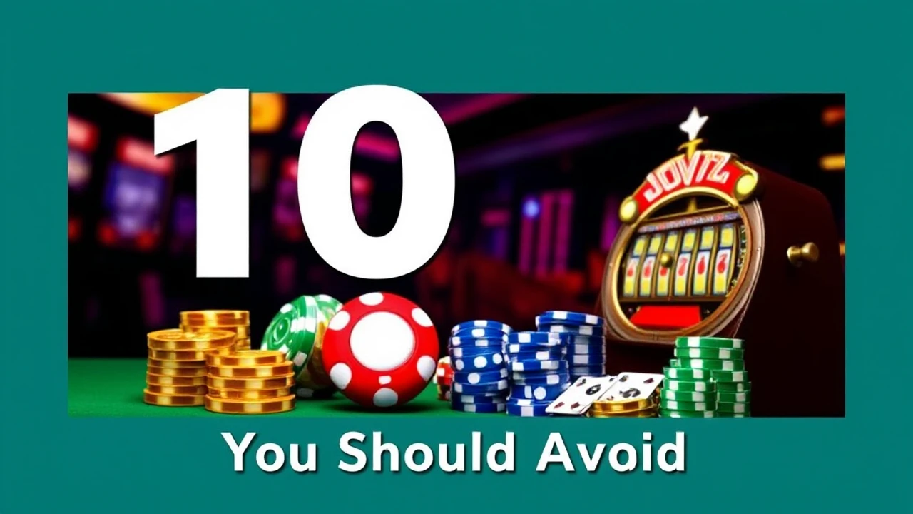 10 Casino Mistakes You Should Avoid