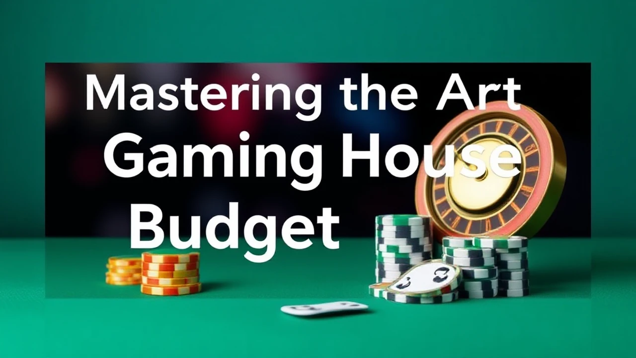 Mastering the Art of Gaming House Budgeting