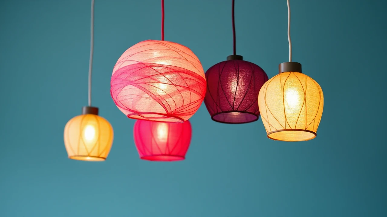 Kunstvolle Ideen zur Verwendung von Stoff-Pendelleuchten in Ihrem Zuhause