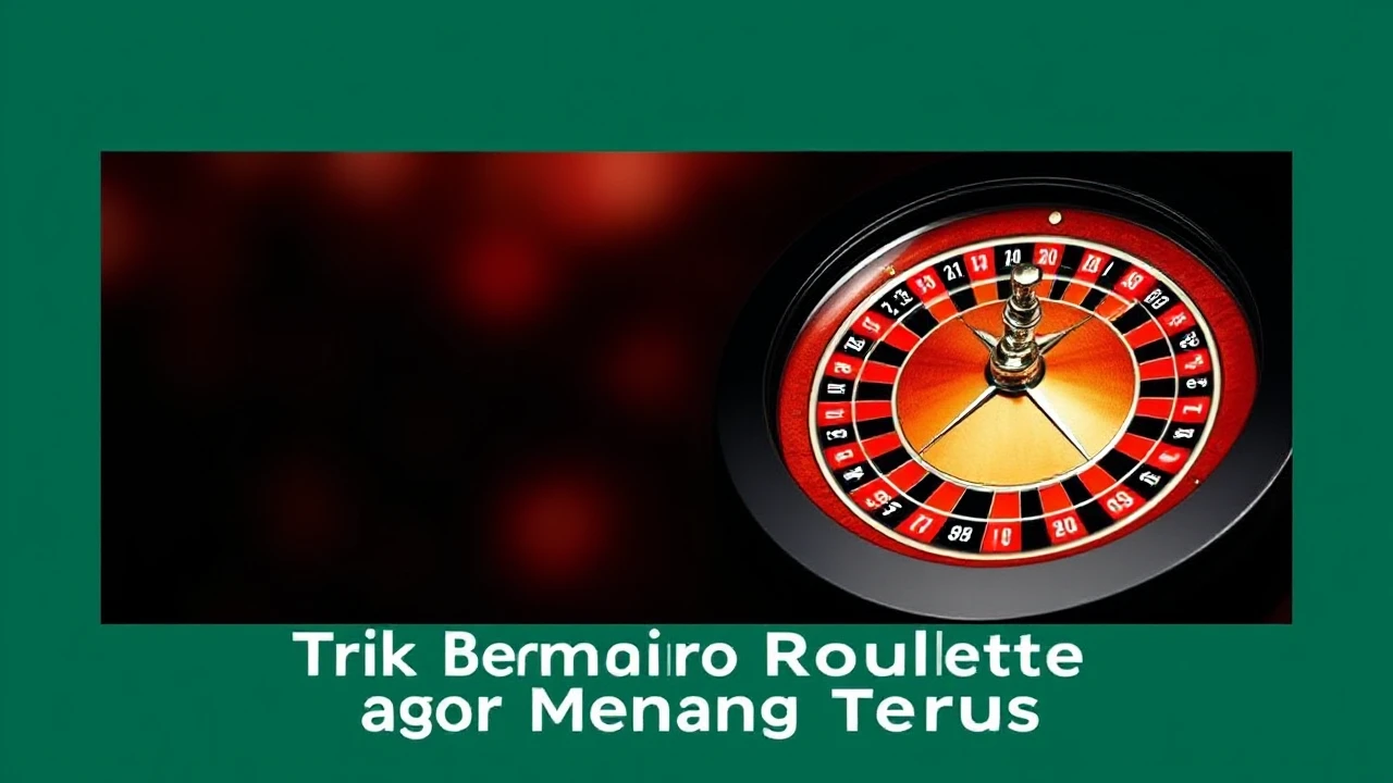 Trik Bermain Roulette agar Menang Terus