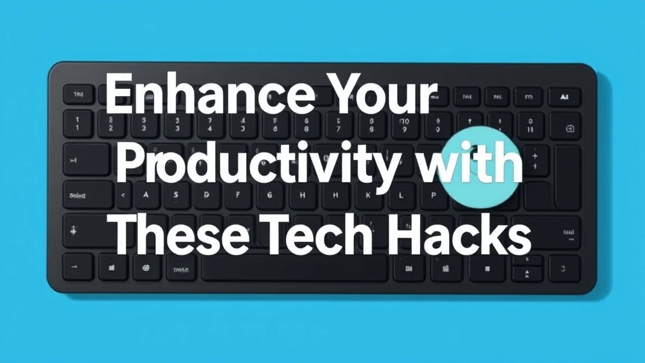 Enhance Your Productivity with These 10 Tech Hacks