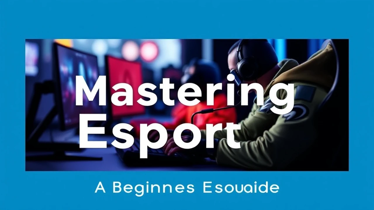 Mastering Esports: A Beginner's Guide to Competitive Gaming
