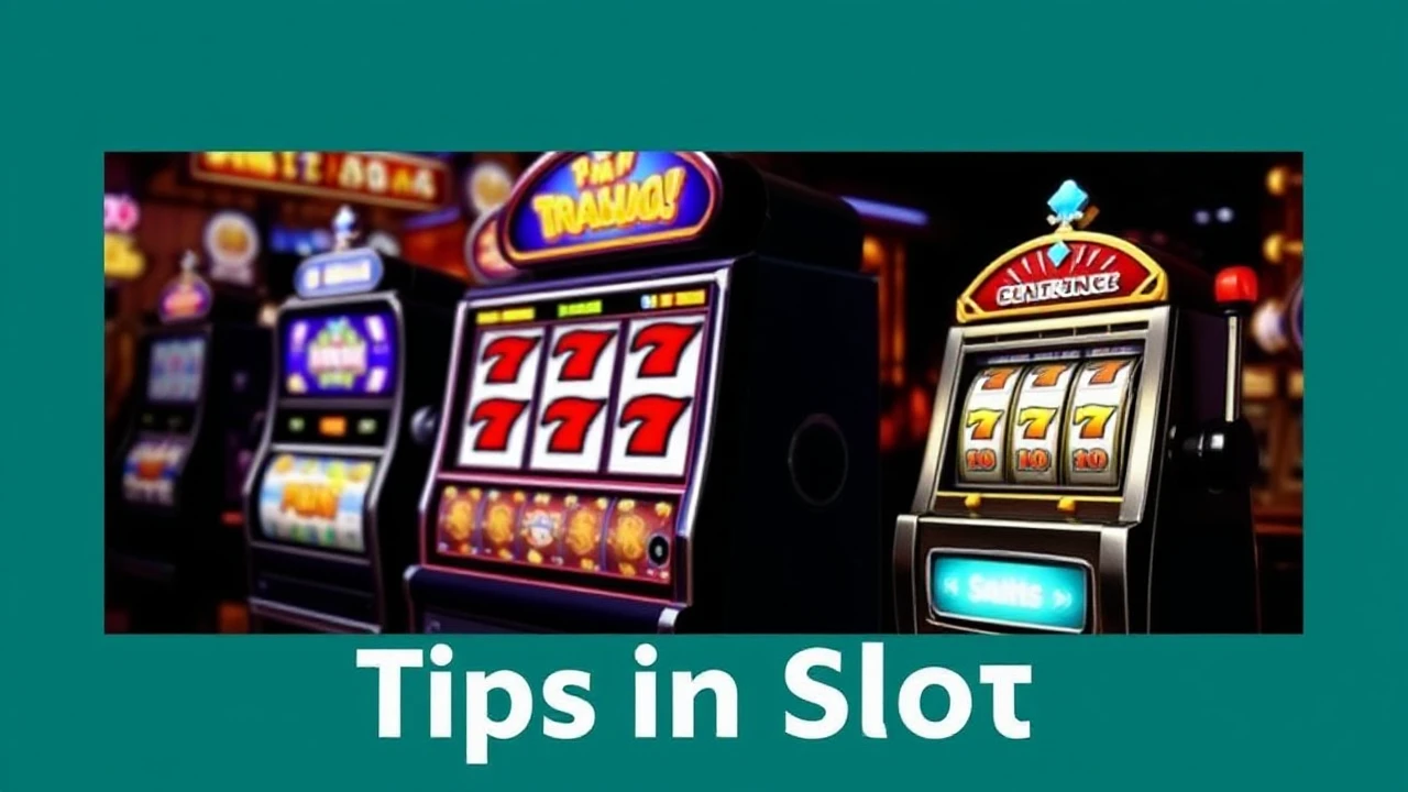 Cara Berjudi Tepat di Mesin Slot: Tips Menang