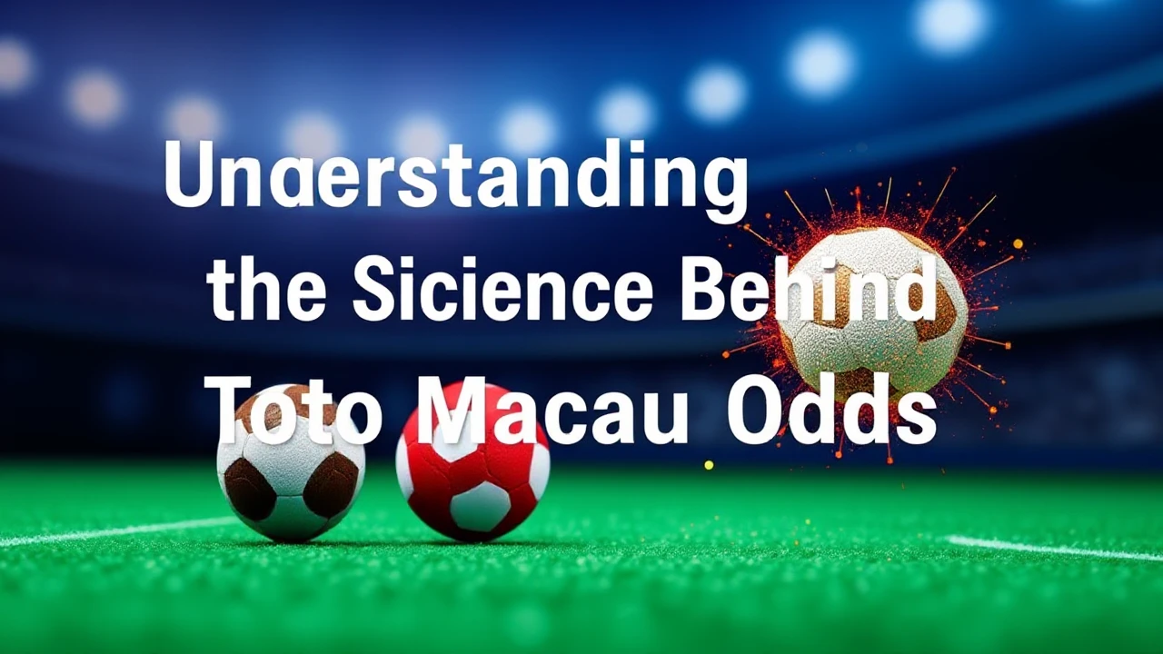 Understanding the Science Behind Toto Macau Odds