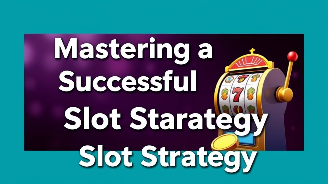 Mastering a Successful Slot Strategy