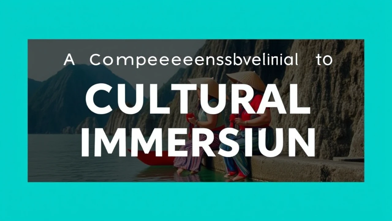 A Comprehensive Manual to Cultural Immersion: Embracing Local Traditions While Traveling