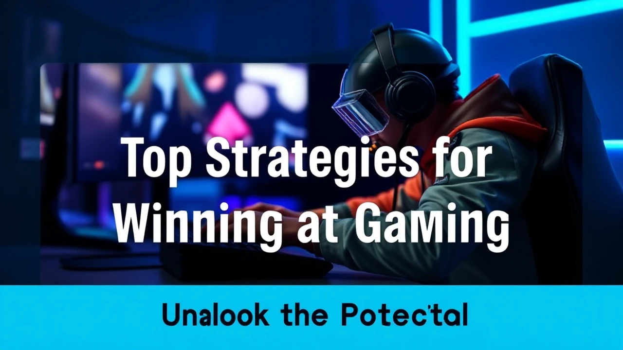 Unlock Your Potential: Top Strategies for Winning at Gaming